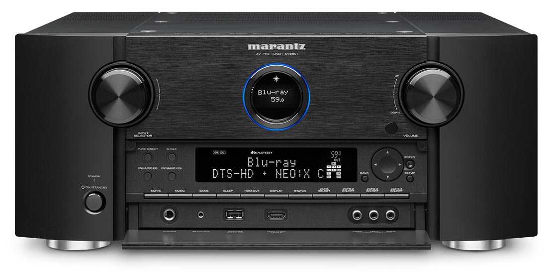 AV процессор Marantz AV 8801 Black: цена, описание. Купить Marantz AV