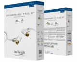    Inakustik Premium HDTV Antenna 90 F-Plug 1.5m