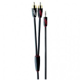  Mini Jack  2 RCA  QED Profile J2P Stereo Audio Cable QE5086 2m